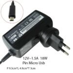 Acer 12V 1.5A Micro USB Laptop Adapter 18W